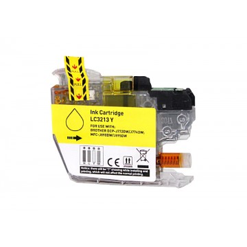 Tinteiro Compativel Brother LC3213 Yellow